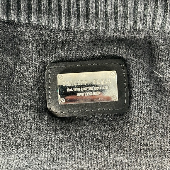 Philipp Plein Men’s Wool Sweater- size Large - Picture 5 of 5